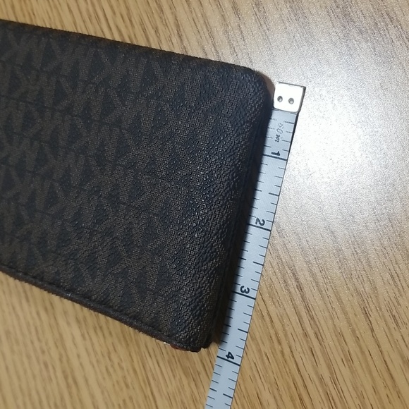 Michael Kors Signature Wristlet In Brown - Picture 4 of 10